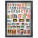 28x40 Black Shadowbox Frame - Interior Size 28x40 x 1.25 In Deep - Black Frame Made to Display Items Up To 1.25 In Deep
