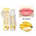 SDJMa Sunscreen Lip Balm SPF 30 Lip Balm Hydrating Sunscreen Lip Stick Lip Care with Aloe and Vitamin E for Moisturized Lips Banana Flavours