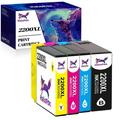 PGI-2200XL PGI 2200 XL Pigment Ink Cartridges Compatible Replacement for Canon PGI-2200 PGI 2200XL for Maxify MB5320 MB5420 MB5120 MB5020 iB4020 iB4120 (1BK 1C 1M 1Y) 4 Pack