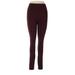 Simply Vera Vera Wang Active Pants - High Rise: Burgundy Activewear - Women's Size Medium
