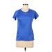 Adidas Active T-Shirt: Blue Activewear - Women's Size Medium