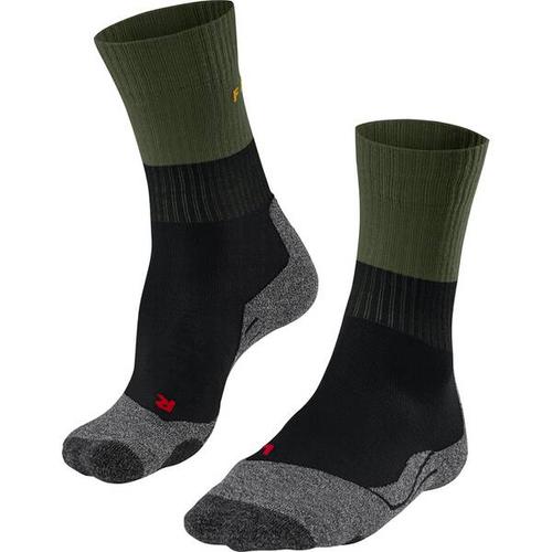 FALKE TK2 Damen Socken, Größe 37-38 in Grün