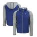 Men's Cutter & Buck Royal/Heather Gray Toronto Blue Jays Mainsail Full-Zip Hooded Jacket