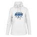 Women's Levelwear White Los Angeles Dodgers Verve Loop Pullover Sweatshirt