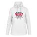 Women's Levelwear White Minnesota Twins Verve Loop Pullover Sweatshirt