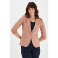 Kurzblazer FRANSA "Fransa Zablazer 1 Blazer" Gr. m, rosa (misty rose) Damen Blazer