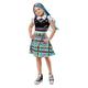 Rubies Frankie Stien Classic Kostüm für Mädchen, Größe S, Kleid und Clip, offizielles Monster High Kostüm für Karneval, Weihnachten, Geburtstag, Party und Halloween
