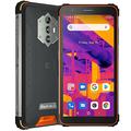 Blackview BV6600 PRO(2023), Wärmebildkamera 16 MP + 8 MP Kamera, 8580 mAh Akku, 5,7" Android 11 4G Smartphones Ohne Vertrag, 4 GB RAM 64 GB ROM, NFC Dual SIM GPS Simlockfreie Handys FM Orange