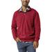 Men's League Collegiate Wear Heather Red Texas Tech Raiders Heritage Tri-Blend Quarter-Zip Pullover Sweatshirt