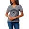 Women's League Collegiate Wear Heather Gray Providence Friars Intramural Boyfriend Tri-Blend V-Neck T-Shirt