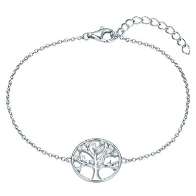 Rafaela Donata Armband Baum des Lebens Sterling Silber Zirkonia in Silver Damen Image