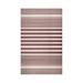 White 90 x 66 x 0.2 in Indoor/Outdoor Area Rug - Latitude Run® Superior Modern Steipes Area Rug Large Indoor Outdoor Pattern Rugs Collection | Wayfair