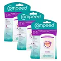 Compeed Hydrocolloid Cold Sore Discreet Healing Patch Bundle - 45 Patches (3 Packs of 15)