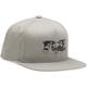 FOX Cienega Bouchon Snapback, gris