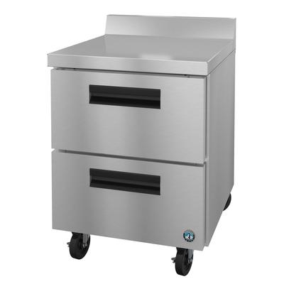 Hoshizaki WF27B-D2 27" W Worktop Freezer w/ 1 Section & 1 Drawers, 115v, Silver