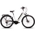 E-Bike SAXONETTE "Premium Sport (Wave)" E-Bikes Gr. 50 cm, 28 Zoll (71,12 cm), weiß E-Bikes