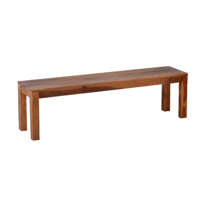 MiaMöbel Bank Lendra 160cm Massivholz Teak Modern Indien Indisch