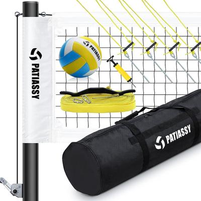 Patiassy Portable Professional Volleyball Net Set