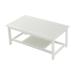 All-Weather Coffee Table Versatile Outdoor Camping Dining Table with Shelving Layer for Outdoor / Indoor Use (No Stool)