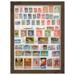 8.5x11 Walnut Shadowbox Frame - Interior Size 8.5x11 by 1 Inch Deep - Walnut Frame Is Made to Display Items Up To 1 Inch Deep
