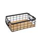Metal Storage Wire Basket Fruit Storage Basket Desk Organizer Metal Wire Basket