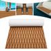 94 x 35 Marine Boat Flooring EVA Foam Yacht Teak Decking Sheet Carpet Floor Pad for Boat Decking Fish Boats Kayak Decking