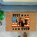 Yubnlvae Carpet Dad Ever Father s Day Gift Dad Gift Funny Cute Doormat Door Mat Welcome Friends Doormat Funny Doormat New Home Door Mat