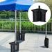 Fnochy Home Indoor & Outdoor New Fashion Deluxe Round Patio Sunshade Umbrella Base Weight Bag Sand up