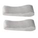 Office Chair Armrest Pads Memory Universal Chair Arm Covers for Elbows And Forearms Pressure - (2 Pack) - Grey 250x75x30mm