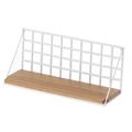 Qyiloy 1:12 dollhouse Nordic Style Miniature Kitchen Wall Mount Shelf Storage Furniture