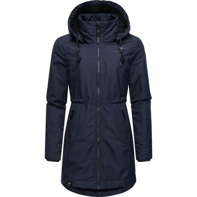 Winterjacke RAGWEAR "Dakkota", Damen, Gr. XXXL (46), blau (navy), Außenmaterial: 100% Polyester, Innenfutter: 100% Polyester, Wattierung: 100% Polyester, modisch, tailliert ca. Mitte Oberschenkel, hoch geschlossener Ausschnitt, Langarm Ärmel ohne... Image