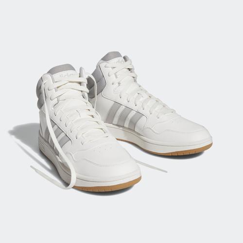 „Sneaker ADIDAS SPORTSWEAR „“HOOPS 3.0 MID LIFESTYLE BASKETBALL CLASSIC VINTAGE““ Gr. 41, weiß Schuhe Sneaker“