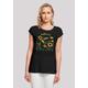 T-Shirt F4NT4STIC "Sonnenblumen" Gr. 4XL, schwarz Damen Shirts Jersey