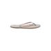 Havaianas Flip Flops: Tan Solid Shoes - Women's Size 9 - Open Toe