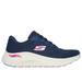 Skechers Women's Arch Fit 2.0 - Big League Sneaker | Size 7.5 | Navy | Textile/Synthetic | Vegan | Machine Washable