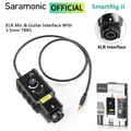 Saramonic-Wild micro et JEAudio professionnelle SmartRig II préamplificateur adaptateur audio