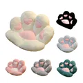 Coussin de siège en peluche avec patte de chat Animal mignon coussin de siège pour enfant tapis