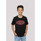 T-Shirt F4NT4STIC "ACDC Red Circle Logo für Kinder & Herren" Gr. 134/140, schwarz Mädchen Shirts T-Shirts