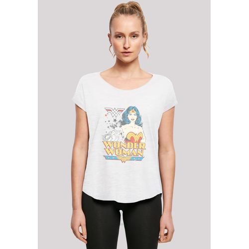 „T-Shirt F4NT4STIC „“DC Comics Superhelden Wonder Woman Posing““ Gr. 4XL, weiß Damen Shirts Jersey Print“