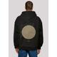 Kapuzenpullover F4NT4STIC "Geometrics Grau", Herren, Gr. L, schwarz, Obermaterial: 100% Baumwolle, casual, oversize, Langarm, Pullover, Print