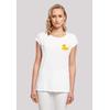 T-Shirt F4NT4STIC "Yellow Rubber Duck SHORT SLEEVE", Damen, Gr. 3XL, weiß, Obermaterial: 100% Baumwolle, casual, regular fit, Rundhals, Kurzarm ohne Bündchen, Shirts, Print