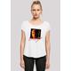 T-Shirt F4NT4STIC "David Bowie Photo Angle 90s'" Gr. XXL, weiß Damen Shirts Jersey