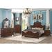 New Classic Furniture Viceroy Cherry 5-Piece Panel Bedroom Set