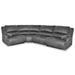 Signature Design by Ashley Clonmel 4-Piece Power Reclining Sectional - 117"W x 82"D x 40"H