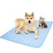 Self Cooling Mat for Dog Washable & Portable Pet Soft Pad For Indoor Or Outdoor Perfect As Blanket For Pet Sofa