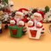 Electric Santa Claus Animated Play The Drum Decorative Music Function Adorable Appearance Ornament Lightweight Music San