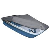 Boat Cover Heavy-Duty Boat Cover Waterproof Fit for 3 to 5 Person Pedal Boat 420D Dustproof Grey