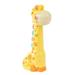 Anvazise Story Machine Music Lovely Light Touch Sensing Hand-eye Coordination Early Education Puzzle Break-Resistant Cute Giraffe Story Machine Toy Educate Toy Yellow One Size