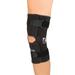 Ossur 45423000 Black Rebound Left & Right Wraparound Knee Brace 22.5-24.75 in. Circumference