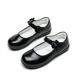 LEEy-world Toddler Shoes Girl Shoes Small Leather Shoes Single Shoes Children Dance Shoes Girls Performance Shoes Girls Shoes Size 3 Big Girls (Black 4 Big Kids)